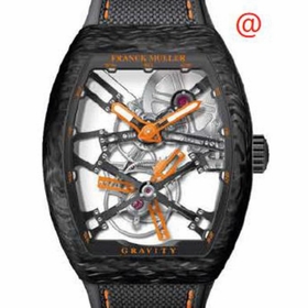 Franck Muller V45TGRAVITYCSSQT(CARBONOR) Gravity Mens Hand Wind Watch