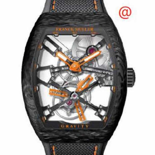 Franck Muller V45TGRAVITYCSSQT(CARBONOR) Gravity Mens Hand Wind Watch
