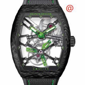 Franck Muller V45TGRAVITYCSSQT(CARBONVE) Gravity Mens Hand Wind Watch