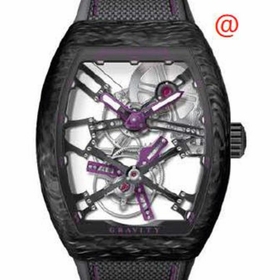 Franck Muller V45TGRAVITYCSSQT(CARBONVL) Gravity Mens Hand Wind Watch