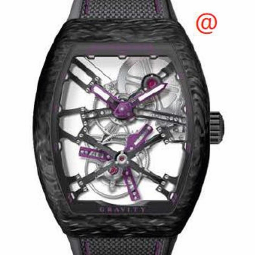 Franck Muller V45TGRAVITYCSSQT(CARBONVL) Gravity Mens Hand Wind Watch