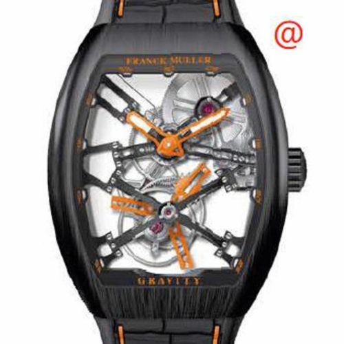 Franck Muller V45TGRAVITYCSSQT(TTNRBROR) Gravity Mens Hand Wind Watch