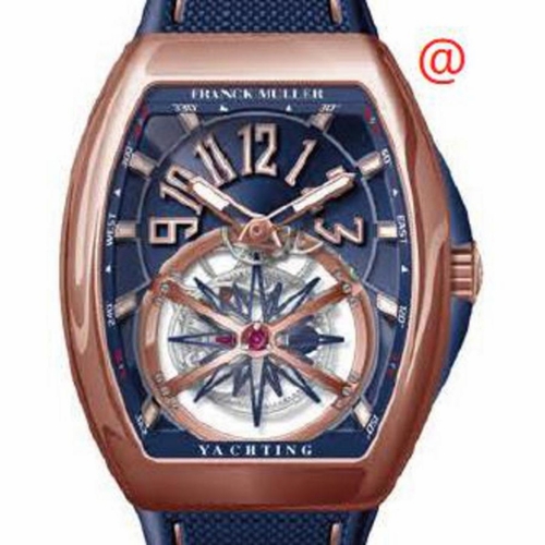 Franck Muller V45TGRAVITYCSYACHTING5NBL(BLBLC5N) Vanguard Yachting Tourbillon Mens Hand Wind Watch
