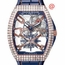 Franck Muller V45TGRCSSQTDYACHTING5NBL(BLBLCRGE) Vanguard Yachting Tourbillon Mens Hand Wind Watch
