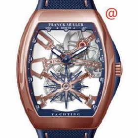 Franck Muller V45TGRCSSQTYACHTING5NBL(BLBLCRGE) Gravity Mens Hand Wind Watch