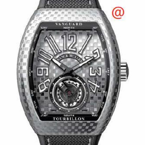 Franck Muller V45TIRONPXLACNR(PXLACBLCNR) Vanguard Tourbillon Mens Hand Wind Watch