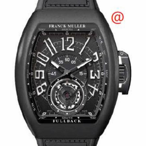 Franck Muller V45TLCKTTNRMCNR(NRBLCNR) Vanguard Tourbillon Mens Hand Wind Watch