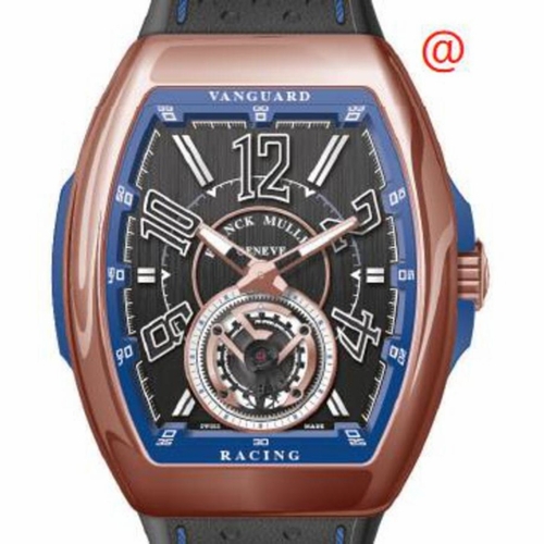 Franck Muller V45TRCG5NBL(NRNRBLC) Vanguard Tourbillon Mens Hand Wind Watch