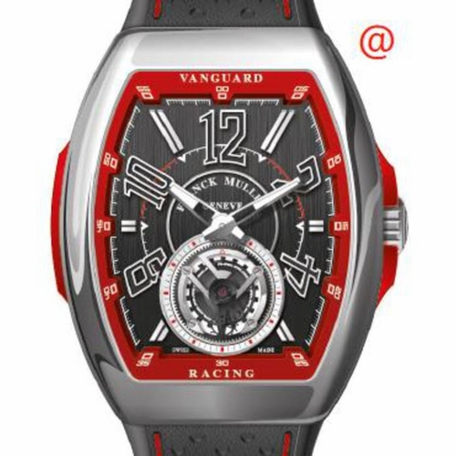 Franck Muller V45TRCGACER(NRNRBLC) Vanguard Tourbillon Mens Hand Wind Watch