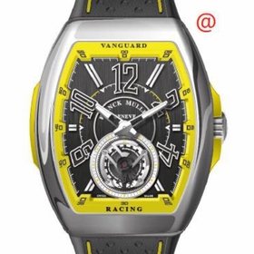 Franck Muller V45TRCGACJA(NRNRBLC) Vanguard Tourbillon Mens Hand Wind Watch