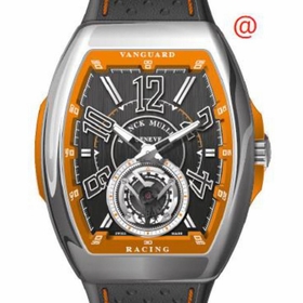 Franck Muller V45TRCGACOR(NRNRBLC) Vanguard Tourbillon Mens Hand Wind Watch