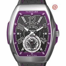Franck Muller V45TRCGACVL(NRNRBLC) Vanguard Tourbillon Mens Hand Wind Watch