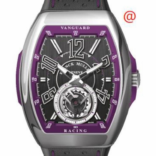 Franck Muller V45TRCGACVL(NRNRBLC) Vanguard Tourbillon Mens Hand Wind Watch