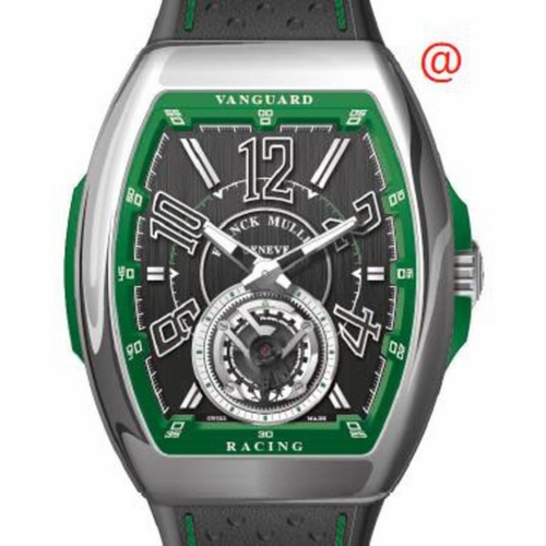 Franck Muller V45TRCGACVR(NRNRBLC) Vanguard Tourbillon Mens Hand Wind Watch