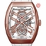 Franck Muller V45TSQT5NBC(BLCNRRGE) Vanguard Tourbillon Mens Hand Wind Watch