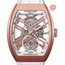 Franck Muller V45TSQT5NBRBC(BLCNRRGE) Vanguard Tourbillon Mens Hand Wind Watch