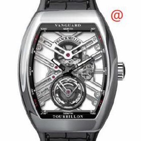 Franck Muller V45TSQTACNR(NRBLCRGE) Vanguard Tourbillon Mens Hand Wind Watch