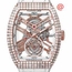 Franck Muller V45TSQTD5NBC(BLCNRRGE) Vanguard Tourbillon Mens Hand Wind Watch