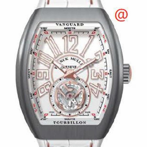 Franck Muller V45TTTBR5NBR(BLCBLC5NBR) Vanguard Tourbillon Mens Hand Wind Watch
