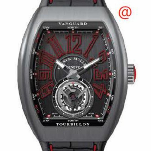 Franck Muller V45TTTBRER(NRNRRGE) Vanguard Tourbillon Mens Hand Wind Watch