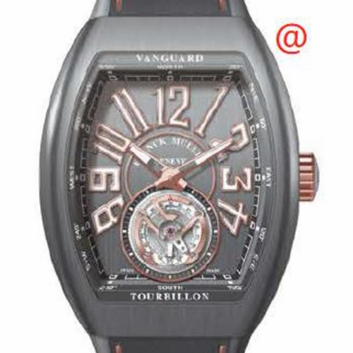 Franck Muller V45TTTBRSTG(TTBLC5N) Vanguard Tourbillon Mens Hand Wind Watch