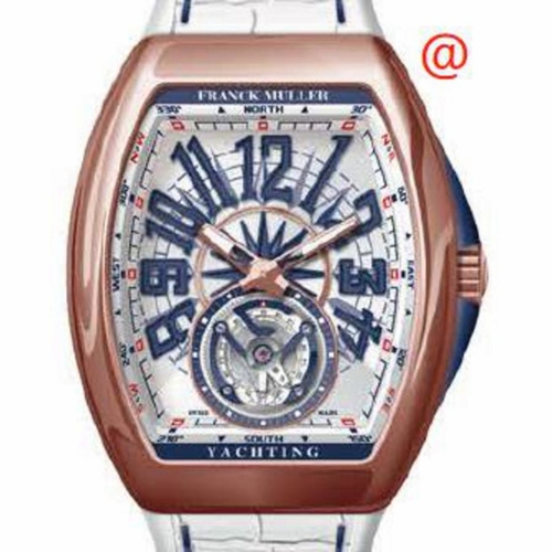 Franck Muller V45TYACHTING5NBL(BLCBLBL) Vanguard Yachting Tourbillon Mens Hand Wind Watch
