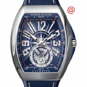 Franck Muller V45TYACHTINGACBL(BLBLCAC) Vanguard Yachting Tourbillon Mens Hand Wind Watch