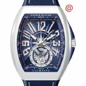 Franck Muller V45TYACHTINGMTBCBL(BLBLCAC) Vanguard Yachting Tourbillon Mens Hand Wind Watch