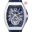 Franck Muller V45TYACHTINGMTBCBL(BLBLCAC) Vanguard Yachting Tourbillon Mens Hand Wind Watch