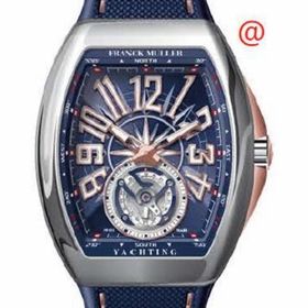 Franck Muller V45TYACHTINGSTGAC5N(BLBLC5N) Vanguard Yachting Tourbillon Mens Hand Wind Watch