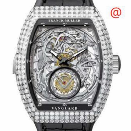 Franck Muller V50LRMTSQTD(ACNR) Vanguard Mens Hand Wind Watch
