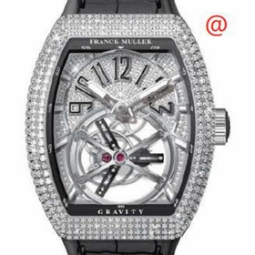 Franck Muller V50LTGRAVITYCSDCD(ACNR) Vanguard Mens Automatic Watch