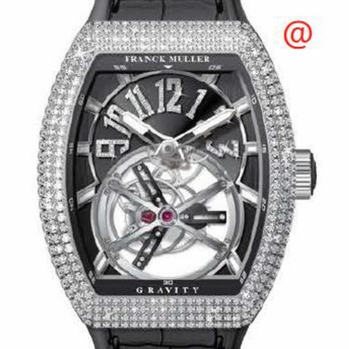 Franck Muller V50LTGRAVITYCSDNBRCD(ACNR) Vanguard Mens Automatic Watch