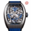 Franck Muller V50REV3PRSQTBR(TTBL) Vanguard Revolution 3 Mens Hand Wind Watch