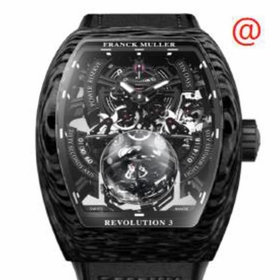 Franck Muller V50REV3PRSQTCARNR(CARBNR) Vanguard Revolution 3 Mens Hand Wind Watch