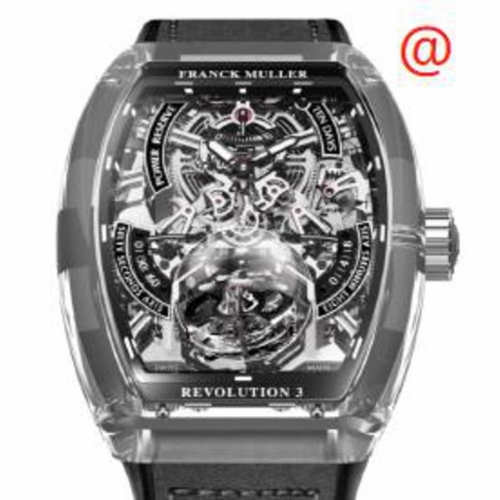 Franck Muller V50REV3PRSQTNR(SAPH) Vanguard Revolution 3 Mens Hand Wind Watch