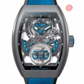 Franck Muller V50REV3PRSQTTTBRBL(NRLUMBL) Vanguard Revolution 3 Mens Hand Wind Watch