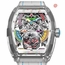 Franck Muller V50REVO3SQTCOLDRMSAPH Vanguard Revolution 3 Skeleton Mens Hand Wind Watch