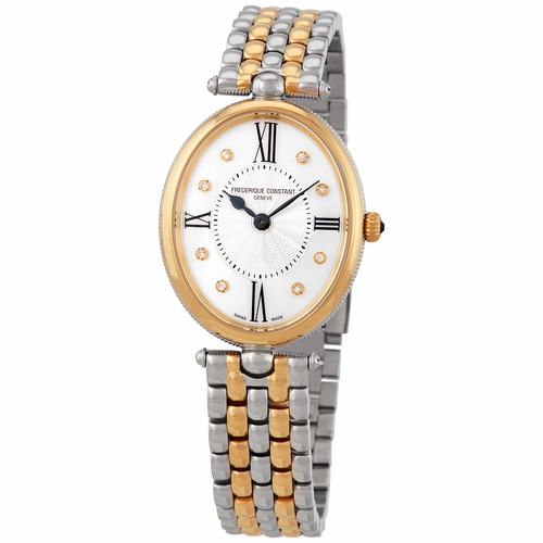 Frederique Constant FC-200MPWD3V3B Classics Art Deco Ladies Quartz Watch