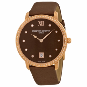 Frederique Constant FC-220C4SD34 SlimLine Ladies Quartz Watch