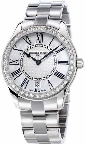 Frederique Constant FC-220MPW3BD6B Classics Ladies Quartz Watch