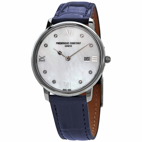 Frederique Constant FC-220MPWD3S6 Slimline Ladies Quartz Watch