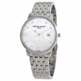 Frederique Constant FC-220MPWD3S6B Classics Slimline Ladies Quartz Watch
