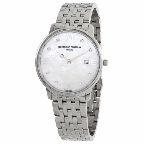 Frederique Constant FC-220MPWD3S6B Classics Slimline Ladies Quartz Watch