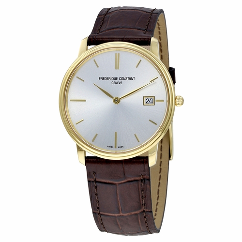 Frederique Constant FC-220NV4S5 SlimLine Mens Quartz Watch