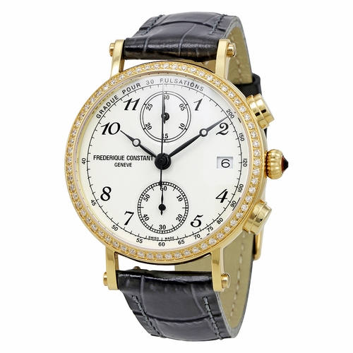 Frederique Constant FC-291A2RD5 Classics Ladies Chronograph Quartz Watch