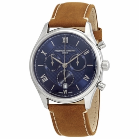 Frederique Constant FC-292MNB5B6 Classics Mens Chronograph Quartz Watch