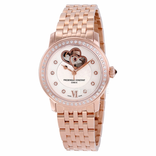 Frederique Constant FC-310WHF2PD4B3 World Heart Federation Ladies Automatic Watch