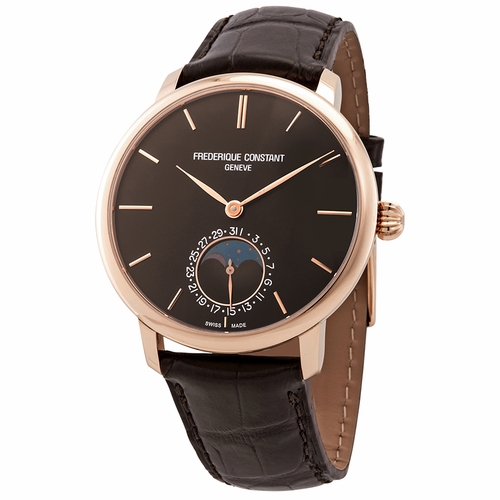 Frederique Constant FC-705C4S9 SlimLine Moonphase Mens Automatic Watch