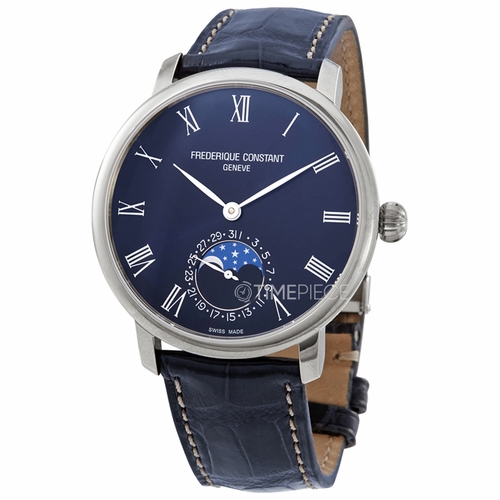 Frederique Constant FC-705NR4S6 Slimline Moonphase Mens Automatic Watch